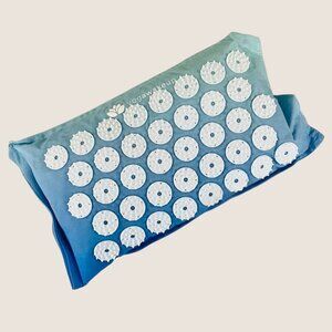 Yoga Wake Up Blue Acupressure Pillow Neck Back Digestion Well Being Home Spa